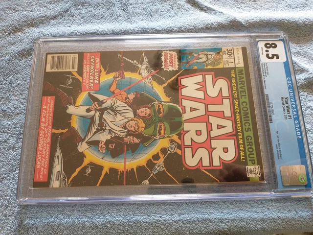 Marvel Star Wars Comic #1 Original First Issue 1977 CGC8.5
