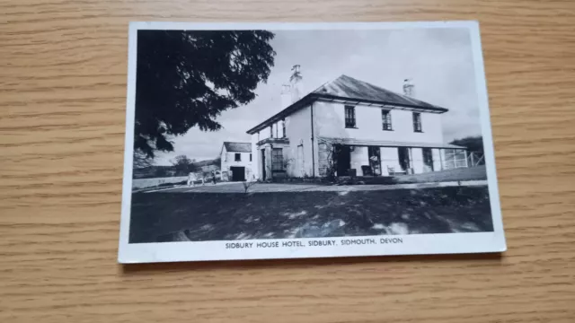 Sidbury House Hotel Sidmouth  Postcard Unposted  Photochrom  85782