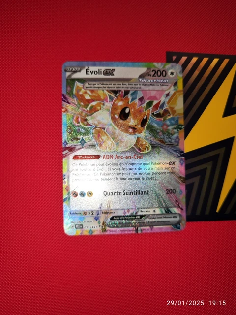 Carte Pokémon prism - Evoli - Pocket Monsters