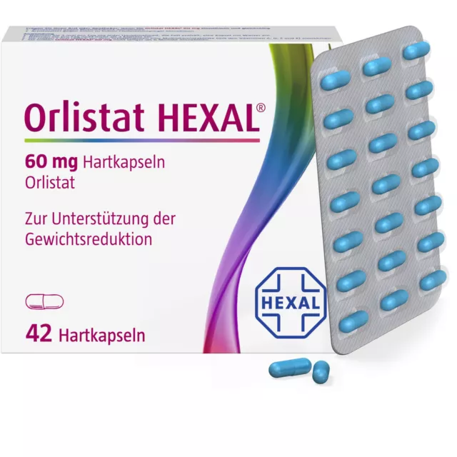 Orlistat HEXAL 60 mg Hartkapseln, 42 St. Kapseln 8951953