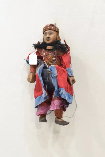 Puppet Marionette Wood Burmese Puppet Folk Art