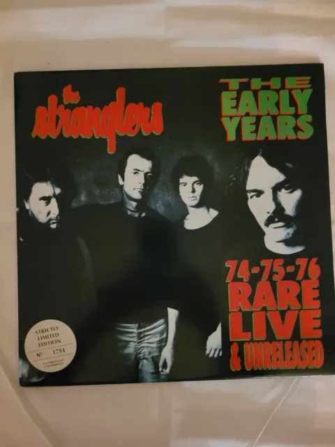 The Stranglers The Early Years Limited Edition LP Vinyl 74-75-76
