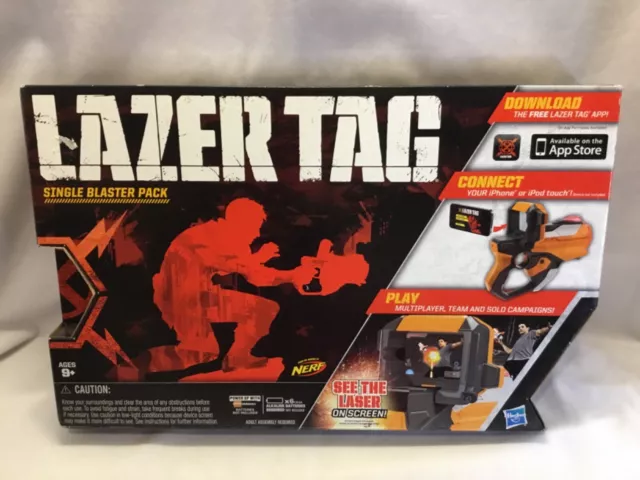 Lazer Tag Single Blaster Pack Sealed Brand New