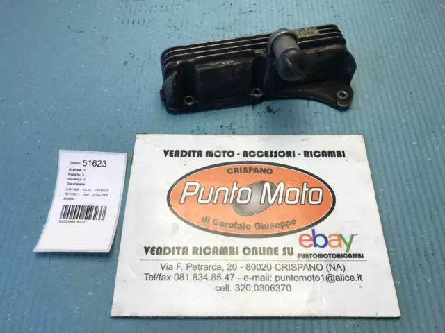 Carter coperchio coppa olio Piaggio Beverly 250 2004-2005