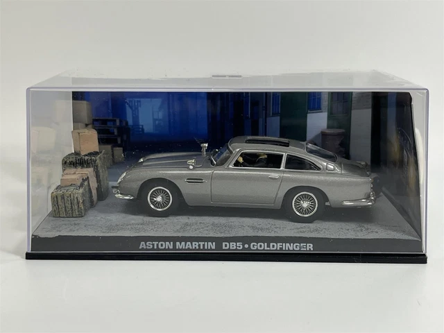 Aston Martin DB5 James Bond Goldfinger - Modellino In Scala 1/24 In Metallo Motormax - Foto 11
