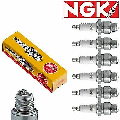 NGK SPARK PLUG x6 FOR TOYOTA 5VZ-FE 3.4L LANDCRUISER PRADO HILUX $108. ...