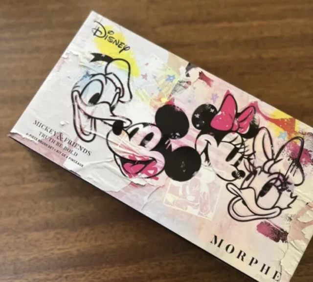 Morphe Disney Mickey & Friends Truth Be Bold 6 Brush Set New In Box