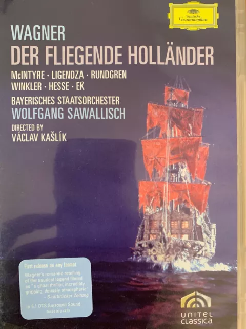 $19.99　Cond!　PicClick　DVD　Fliegende　Sawallisch　DER　Bayerisches　Hollander　WAGNER　AU　Exc　DG