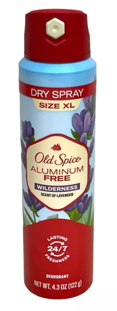Desodorante en aerosol seco Old Spice Wilderness 4,3 oz