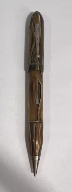 Vintage VON BAUST Fountain Pen - Mechanical Pencil Combo w/ Gold Plated Nib
