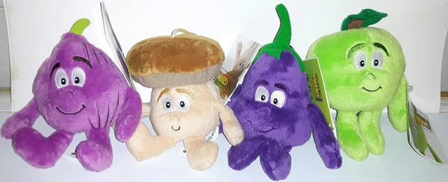 Peluche Mela Vitamini NatuROTTI Goodness Gang - Pupazzo Frutta Tcc - Nuovo