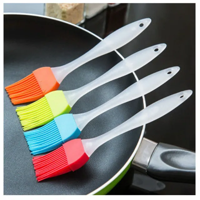 4xSilicone Basting Brush Cake Bakeware BBQ Bread Cream Oil Pastry Cooking Baking
