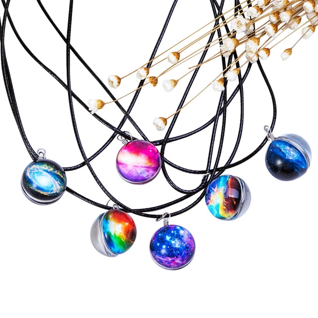 Natural Stone Crystal Chakra Necklace Quartz Gemstone Pendant with Chain Jewelry 4