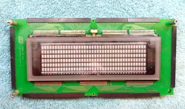 IEE Flip 03611-36-240/S Alphanumeric Fluorescent Display - Used - Untested