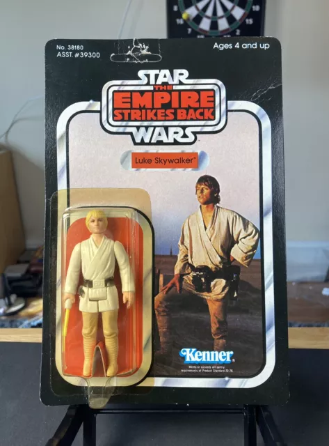 Vintage Kenner Star Wars Luke Skywalker Figure Card 41 Back MOC Lot! 1 OWNER!