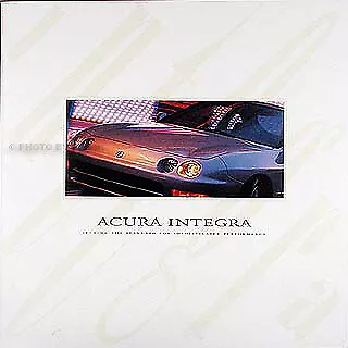 1997 Acura Integra Prestige Sales Brochure RS LS GS GS R Large Color Catalog