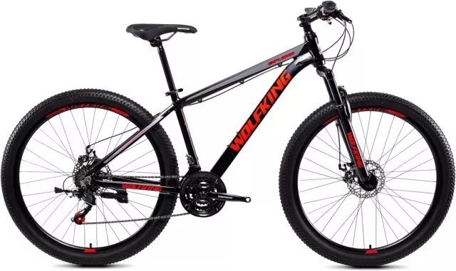 Bicystar WOLFKING MTB 29" Alluminio, Mountain Bike Unisex Adulto