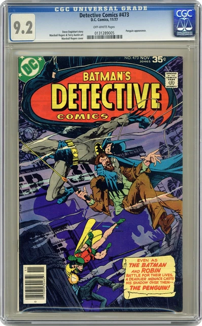 Detective Comics #473 CGC 9.2 1977 0131289005