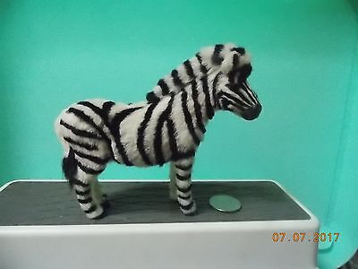 Furry Zebra Figure