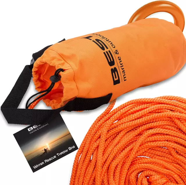 Best Marine Emergency Throw Rope Rescue Bag | Throwable Safety Device | Boat Saf