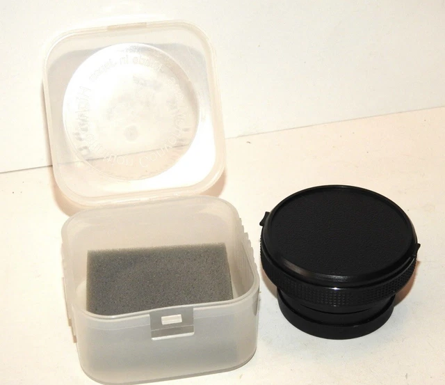 Lente gran angular Raynox conversión HD 52 mm 0,66X hecha en Japón usada en excelente condición con estuche