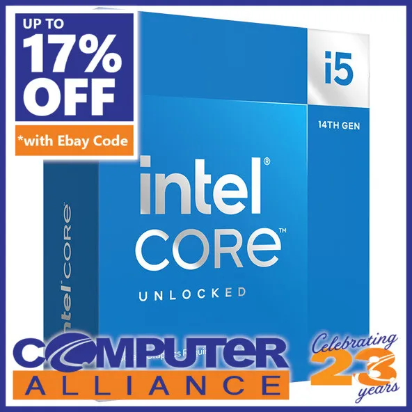 Intel Core i5 i5 14600KF s (14th gen) 3.5GHz 14-Core 20-Thread CPU