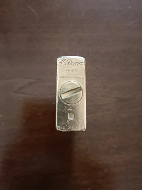 accendino dupont oro