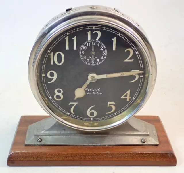 Vintage Westclox Big Ben Deluxe Alarm Clock