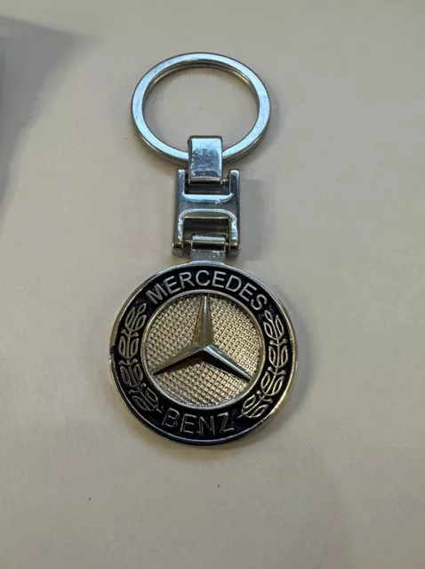 Mercedes Benz 3D New Metal Car Key Chain Ring