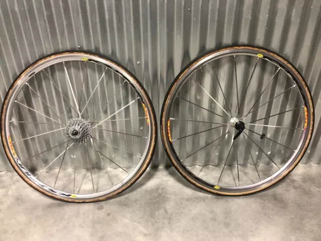 Mavic Ksyrium Elite Race wheelset 25" Rims Quick Release Mavic Ksyrium Elite Race wheelset 25" Rims Quick Release