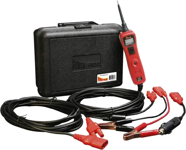 Power Probe 3 Red Circuit Tester Supplied in Case - PP319FTCRED