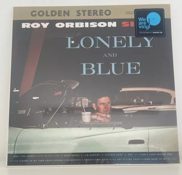 Roy Orbison Sings Lonely and Blue VINYL LP BRAND NEW SEALED