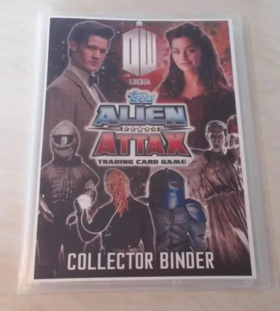 Dr Doctor Who - ALIEN ATTAX 151 Cards Set in Album with Inserts, Foils and LE4