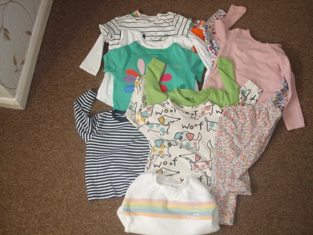 Bundle of Next/John Lewis/Tu cime bambina età 12 - 18 mesi