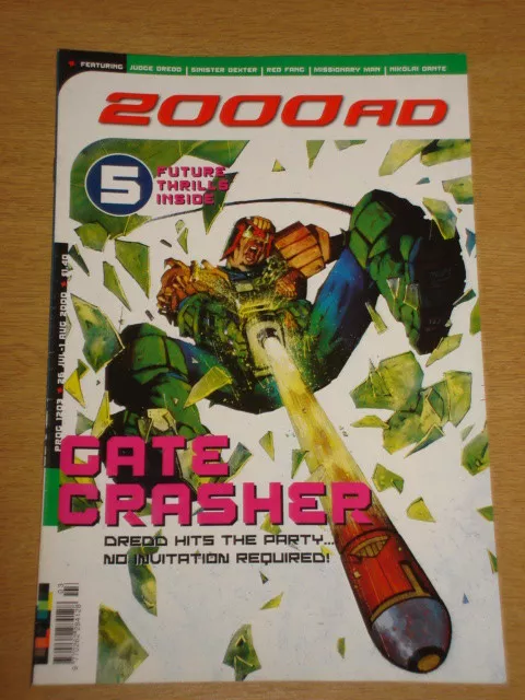 2000Ad #1203 British Weekly Comic Judge Dredd Jul 2000 *