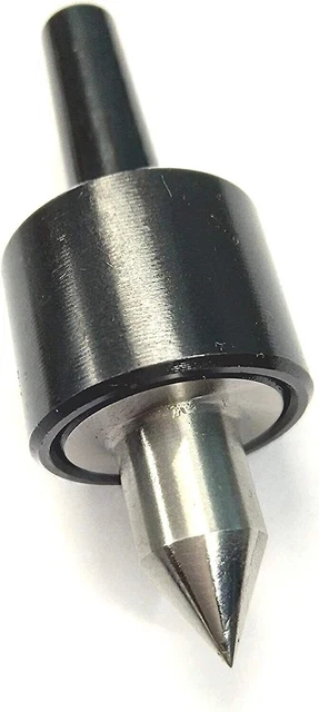 Live Revolving Center MT0 SHANK Mini Lathe Triple Bearing