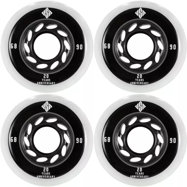 USD Inliner Inlineskates Rolle TEAM 68mm/90a 4er Pack Rollenset 2024 Wheel