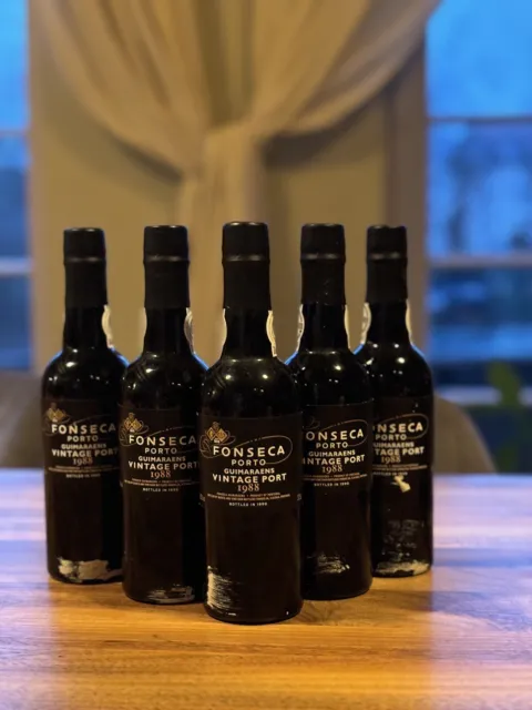 5 x 0,375L Fonseca Guimaraens Vintage Port 1988 (bottled in 1990)