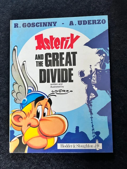 ASTERIX AND THE Great Divide hardback comic book 1981 original in ...