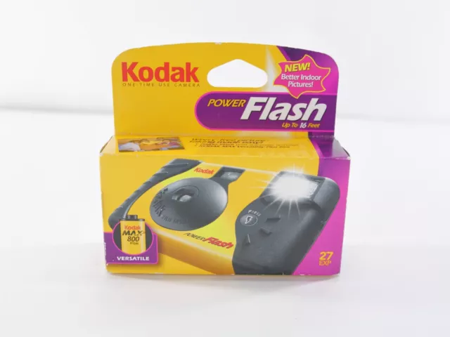 Kodak Max 35MM Flash Camera Disposable One Time Use Expired 04/2007