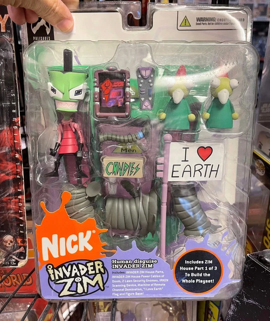 INVADER ZIM HUMAN Disguise Figure Palisades Series 2 EUR 118,80 ...