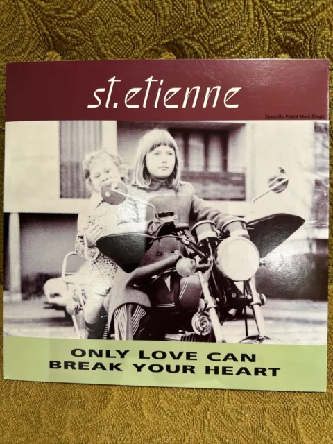 Saint Etienne - Only Love Can Break Your Heart (1991 6 Track 12”)  1St Us! Nm!