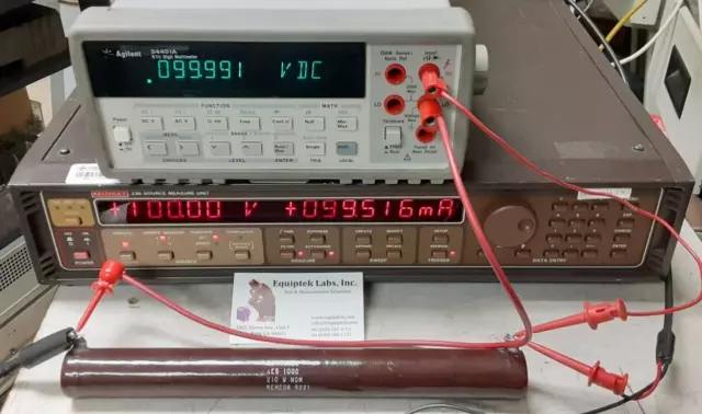 Keithley 236 Source Measuring Unit  100V SMU 100mA TESTED!  Sweep mode 10W outp.