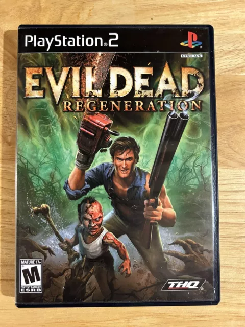 PlayStation 2 PS2 Game Evil Dead Regeneration CIB Complete In Box Excellent  Cond 752919460702