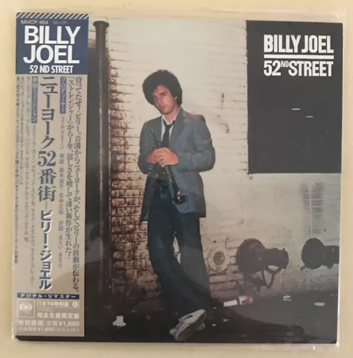 Cd papersleeeve Billy Joel 52nd street