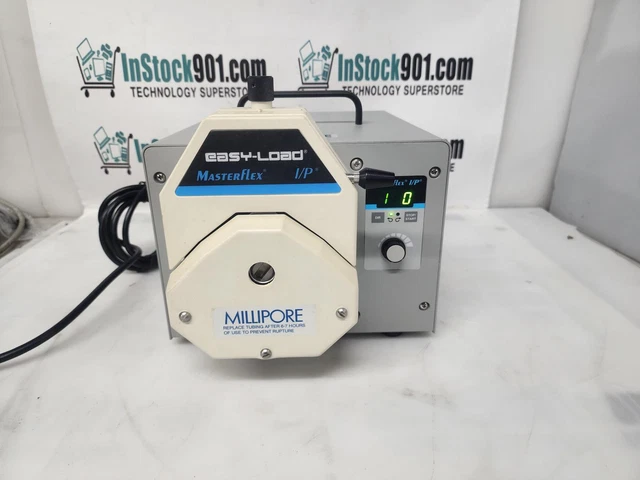 Millipore XX80EL000 Masterflex I/P Easy Load Peristaltic Pump 650 RPM