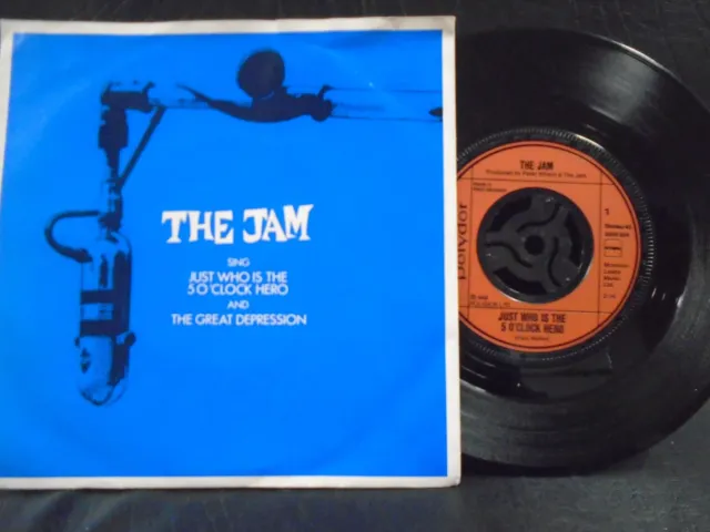 The Jam" Just Who Is The 5 O`clock Hero " Ex Cond.in Pic Sl.[Noc]