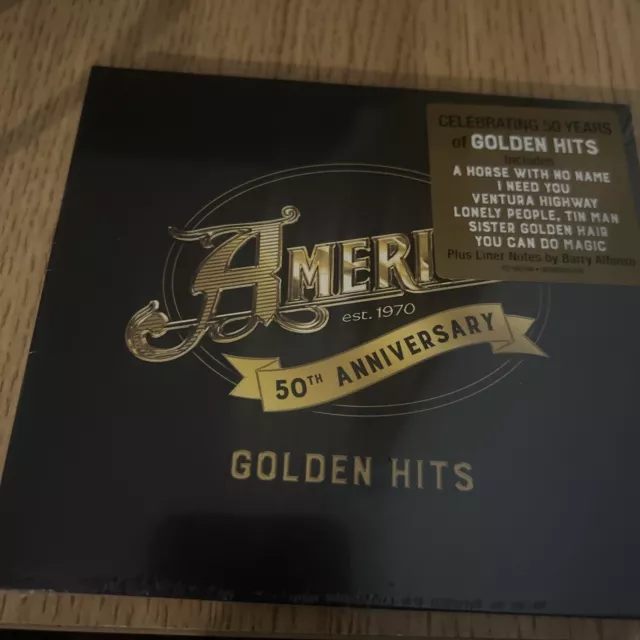 America : 50th Anniversary: Golden Hits CD (2019)