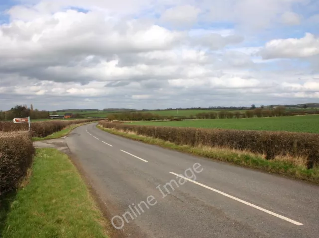 Photo 6x4 Redhill Bank and turning for Sweet Knowle Aquatics Wimpstone Lo c2010