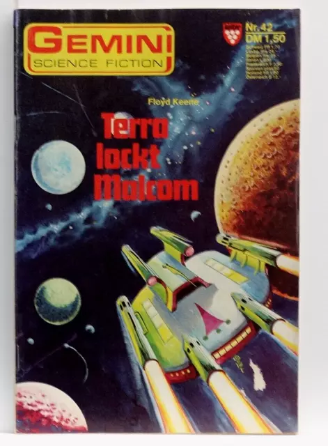 Kelter Roman:  Gemini Science Fiction Nr. 42 * Zustand: Z 1 - 2